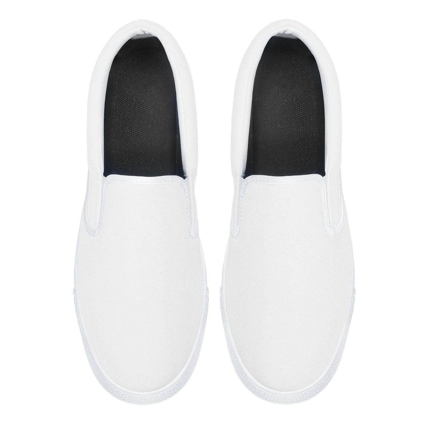 Custom Slip on Sneakers - White D31 Colloid Colors 