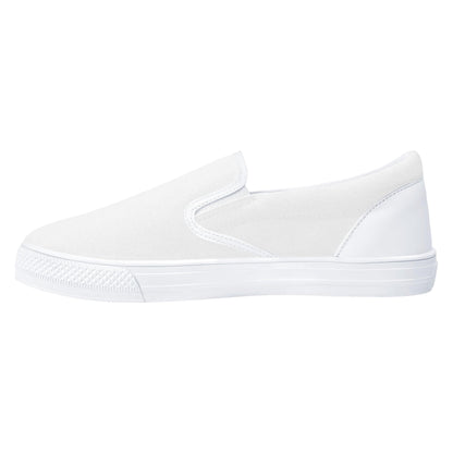 Custom Slip on Sneakers - White D31 Colloid Colors 