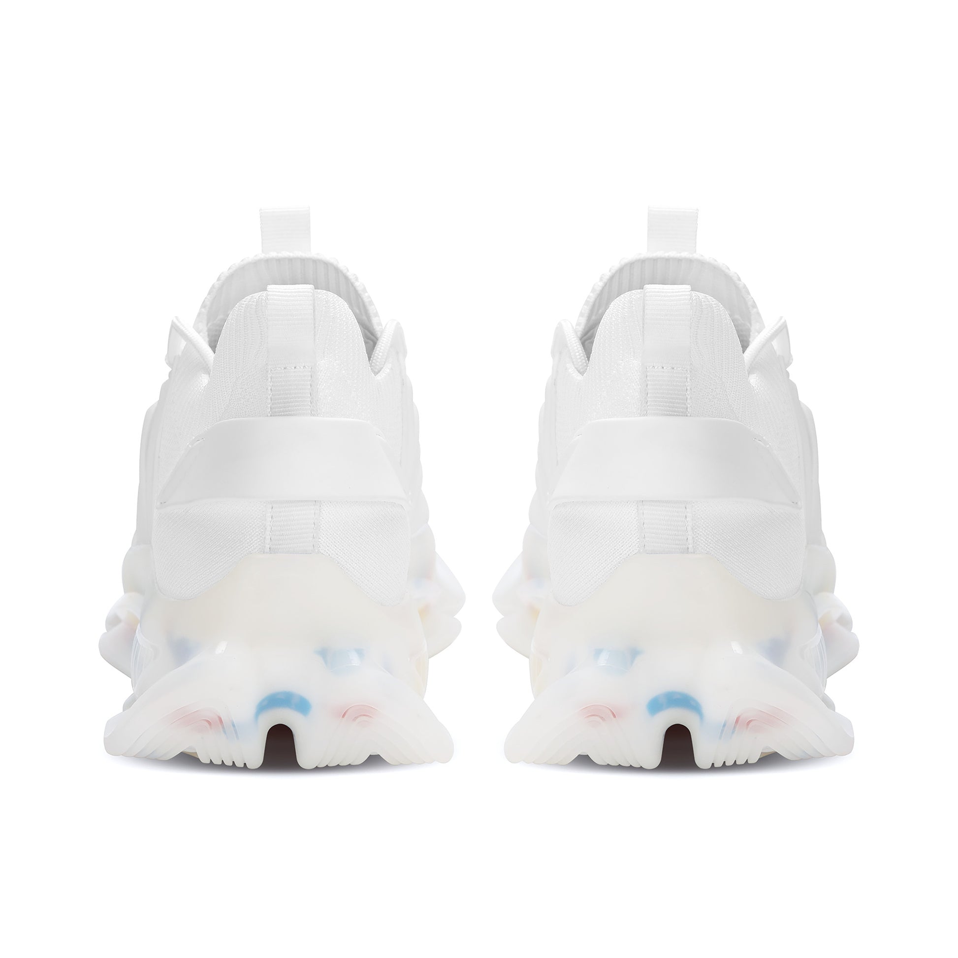 Custom Air Max React Sneakers - White SF S35 Colloid Colors 