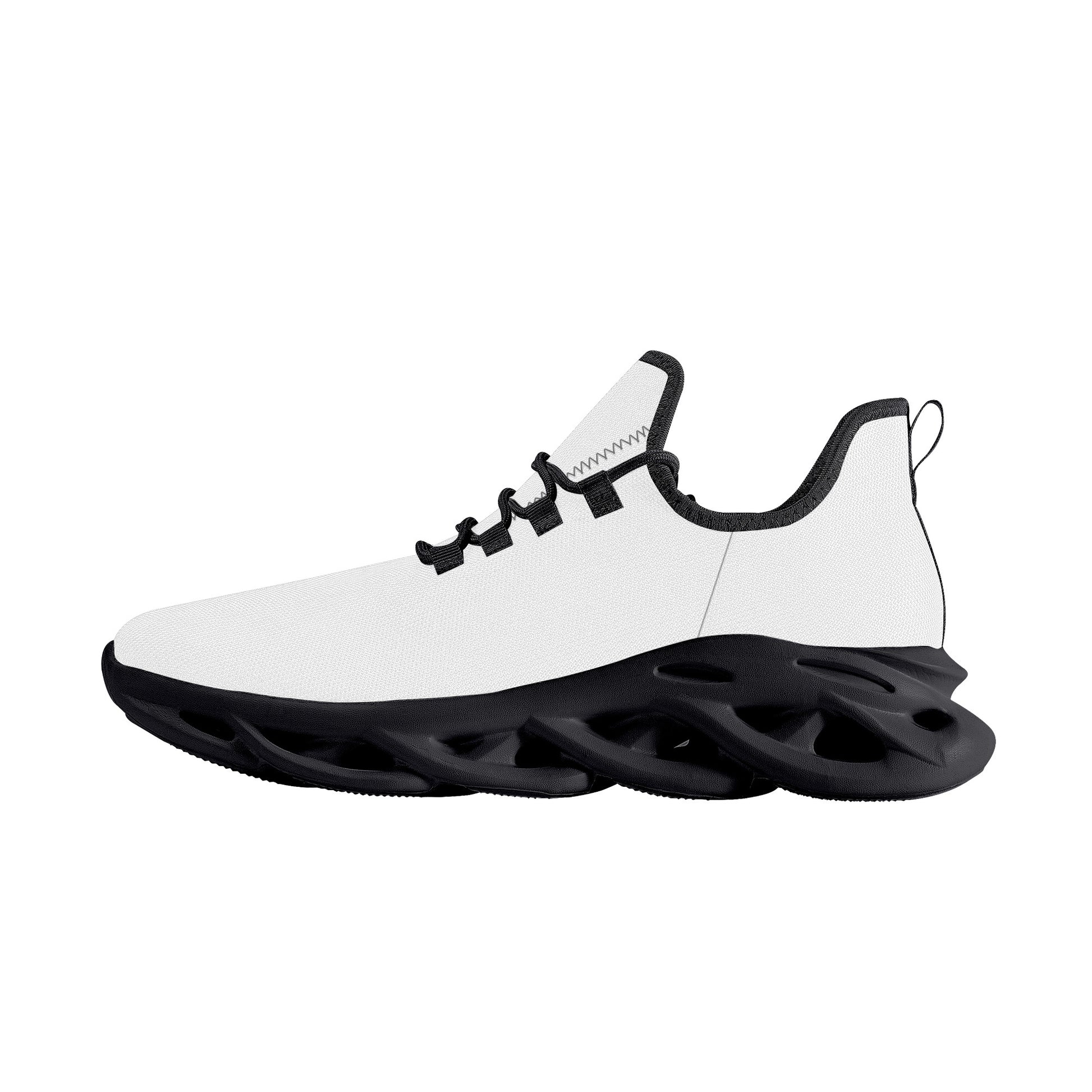 Custom Casual Sneakers - Black Flex Control Colloid Colors 
