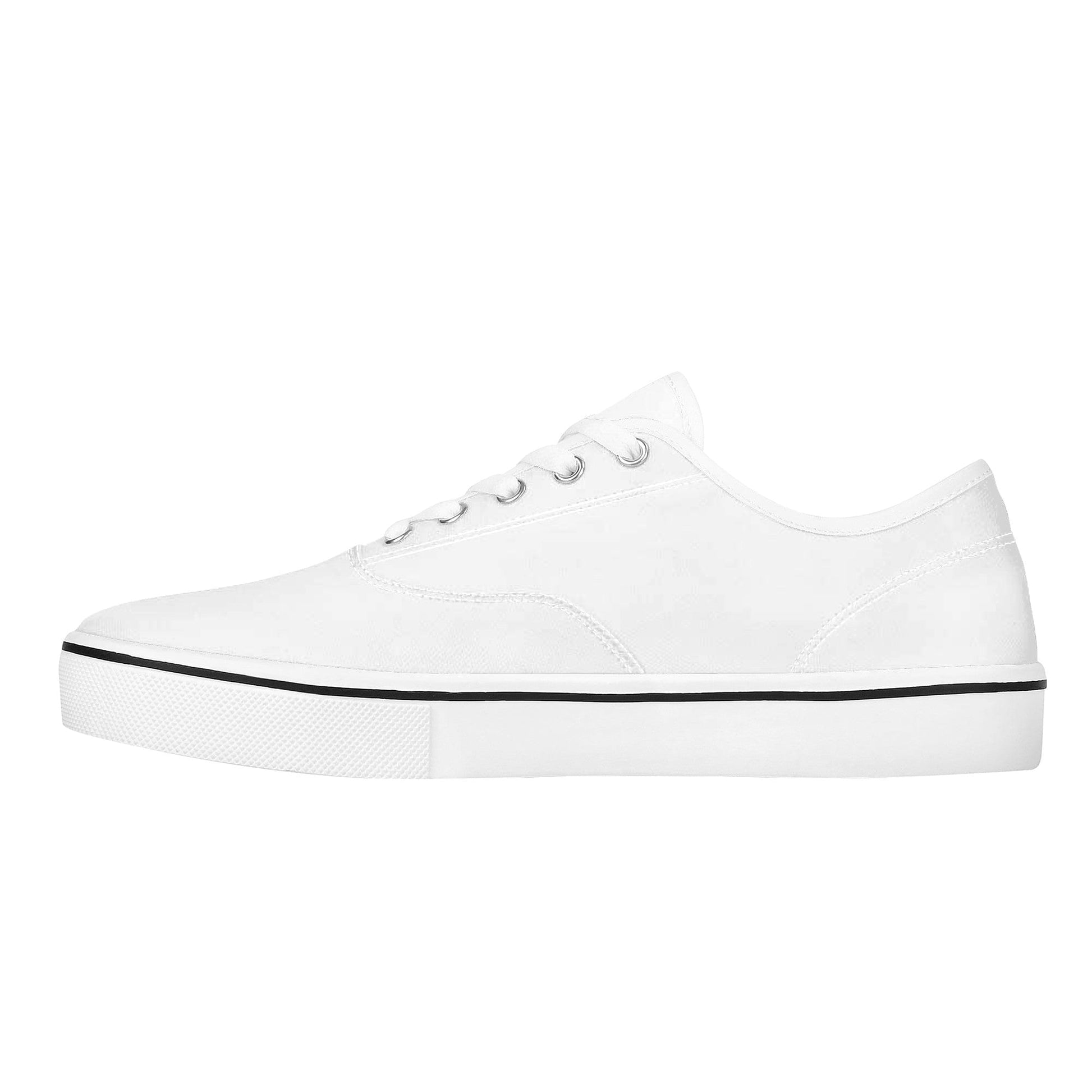 Custom Skate Shoes Canvas - White D3S Colloid Colors 