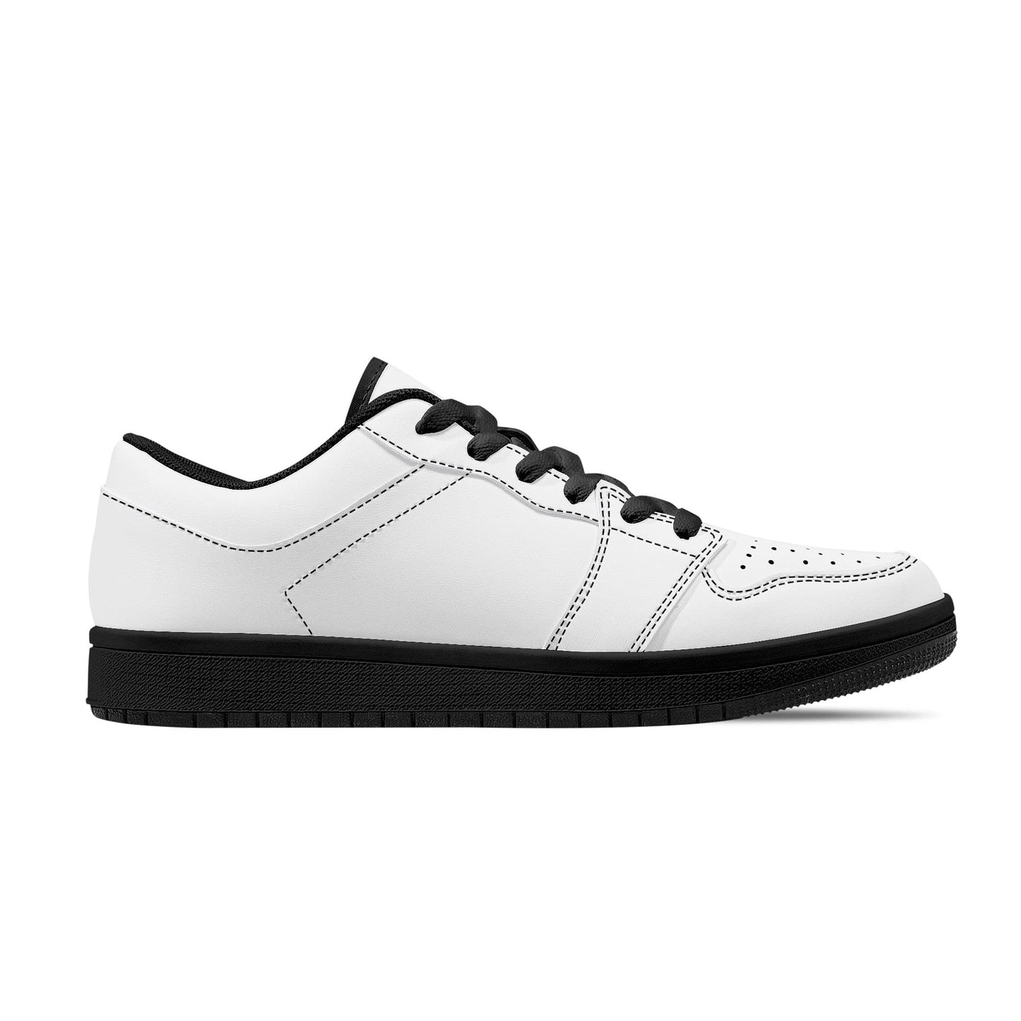 Custom Low Top Sneakers - Black Sole D15 Colloid Colors 
